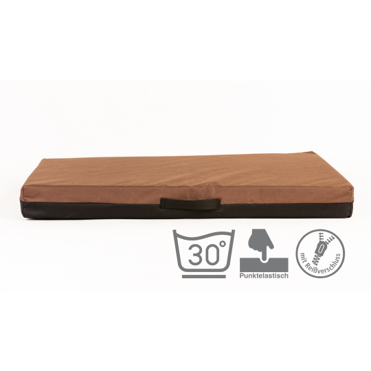 Cuccia ortopedica - tessuto Oxford marrone Cuccia ortopedica - tessuto Oxford marrone