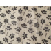 Copertura per trasportino COOL PET Plus beige con impronte marroni
