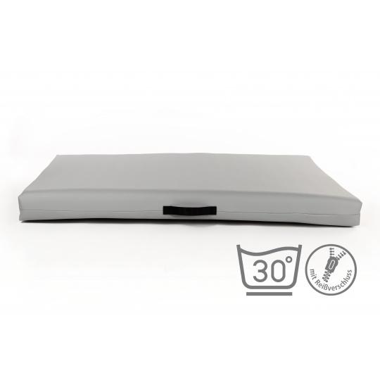 Cuccia - ecopelle grigio chiaro