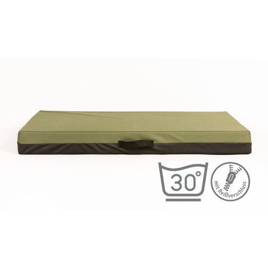 Cuccia - verde oliva materiale Oxford