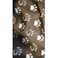 Trasportino COOL PET Plus - marrone/impronte beige