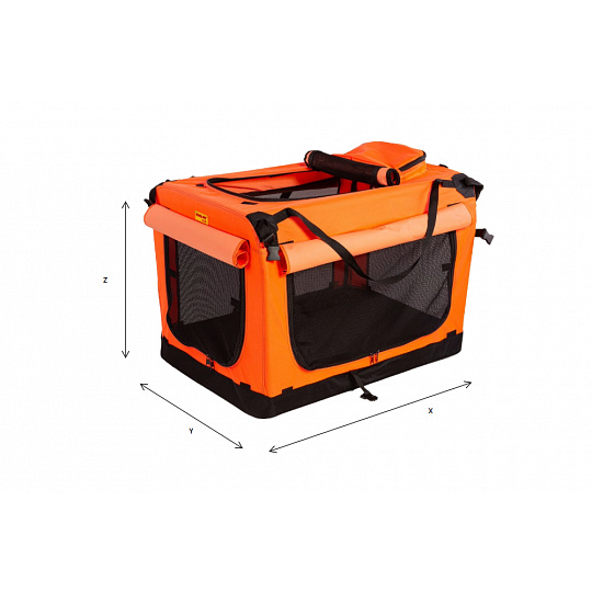 Box na míru - neonová oranžová 100×35×35 cm (CUST-2609-8S7ATW)