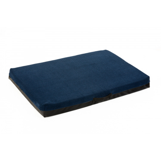 Cuccia ortopedica - velluto blu scuro