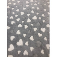 Cuscino in pile 70*50cm Cuori