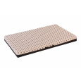 Cuccia, materasso beige con zampe marroni 12 dimensioni