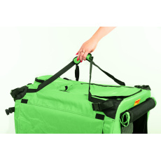 Box personalizzati per il trasporto, produzione su misura, verde neon