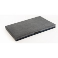 Cuccia - VELLUTO grigio/ ecopelle grigia
