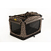 Trasportino COOL PET Plus - marrone/impronte beige