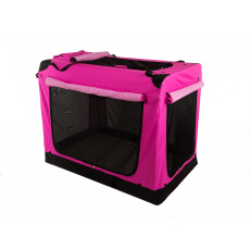 Trasportino pieghevole COOL PET PLUS colore ROSA 9 taglie